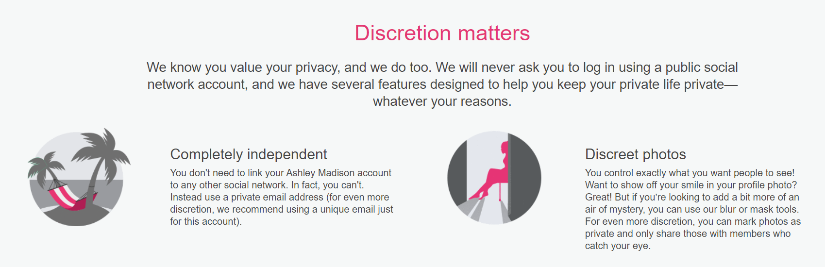 Adult dating-website, die gehackt wurde